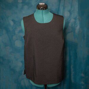 CLEARANCE Blair Black Sleeveless Lined Shell Top – Size S, Classic Officewear